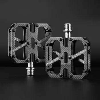 Ultralight Carbon Fiber Pedals: Titanium Axle Upgrade