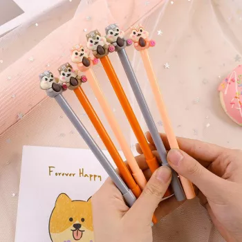 Cute Squirrel Gel Pen for Smooth Notes & Gift Bundles