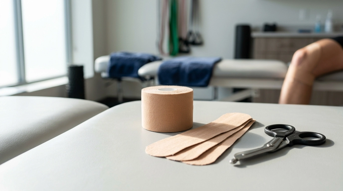 Bulk Kinesiology Tape Roll 31.5yd x 2in, Latex-Free