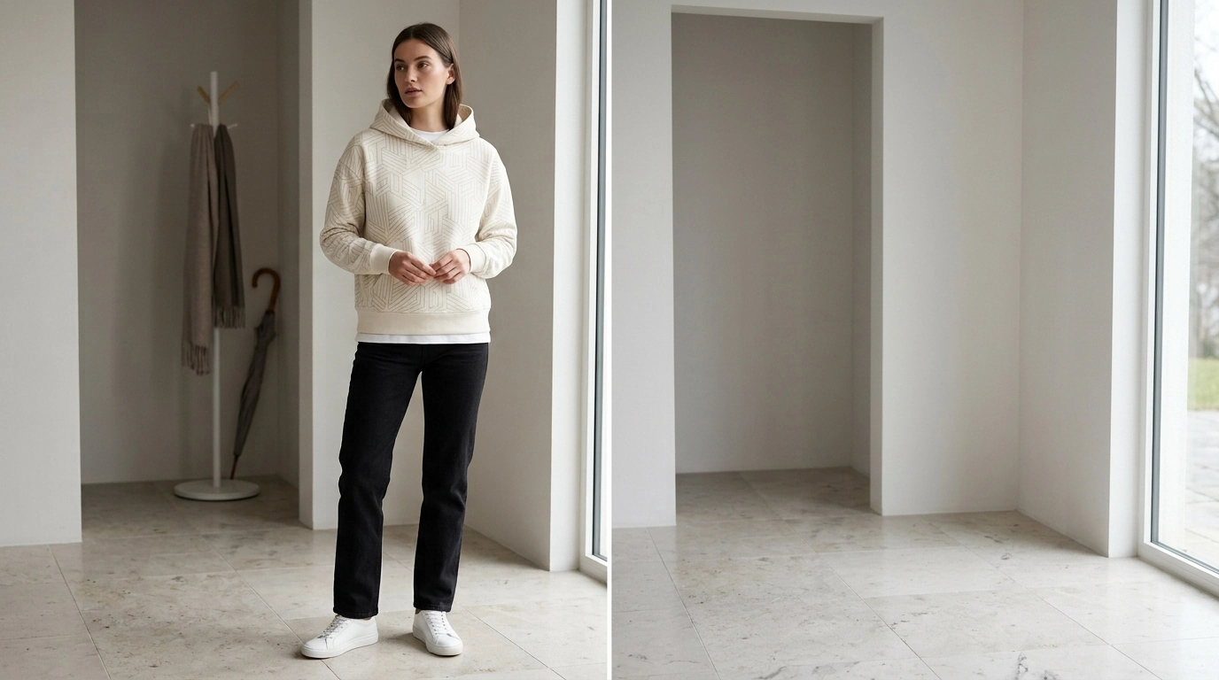 Off-White Monogram Cotton Hoodie: Fit, Style & Care