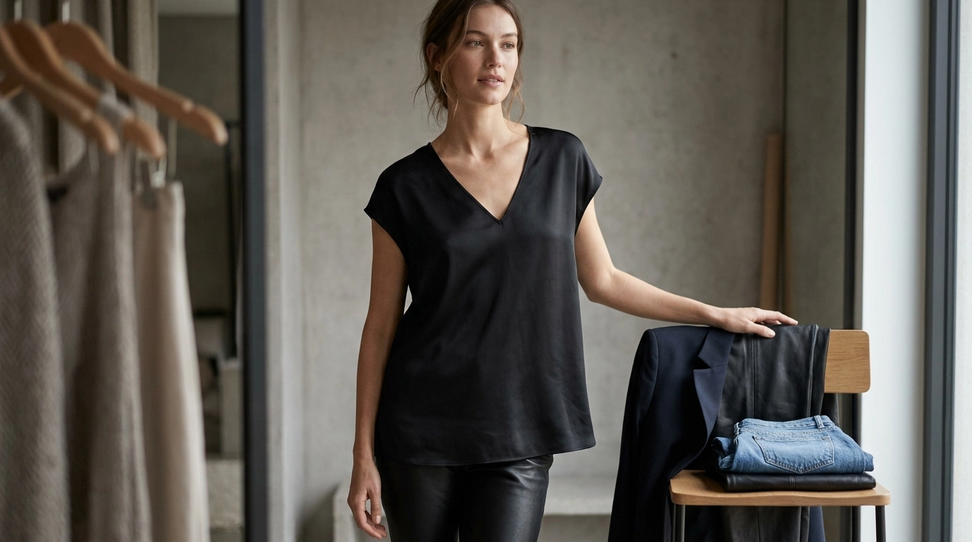 Rick Owens Silk V-Neck Top: Fit, Styling & Care