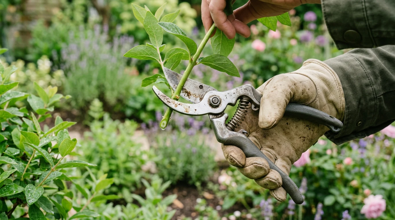 SK-5 Bypass Pruning Shears: Clean Cuts & Easy Care