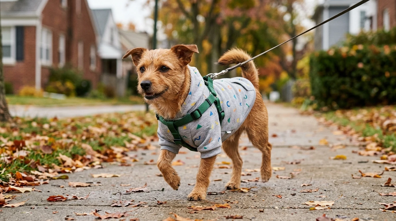 Cozy Cartoon Dog Hoodie for Small Breeds: Fit & Care