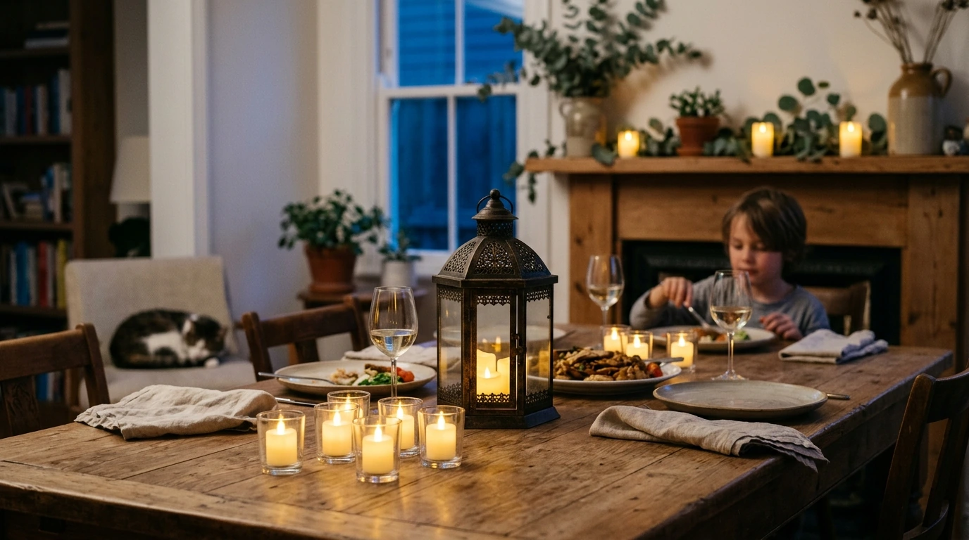 Flickering Flameless LED Tea Lights for Cozy, Safe Decor