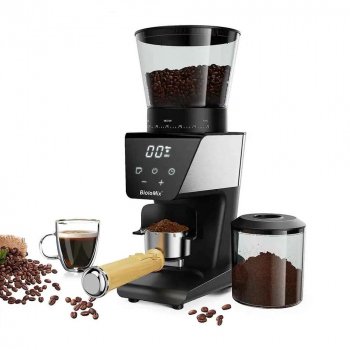 30-Setting Conical Burr Coffee Grinder With LCD Timer